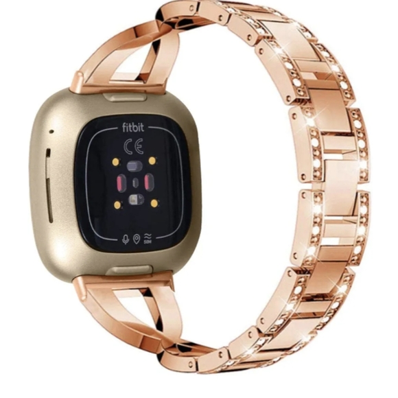 •Sankel Fitbit Sense/Versa 3 Gold Band - Picture 5 of 7